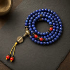 Song Yne Tibetan Lapis Lazuli Positive Energy Mala Bracelet