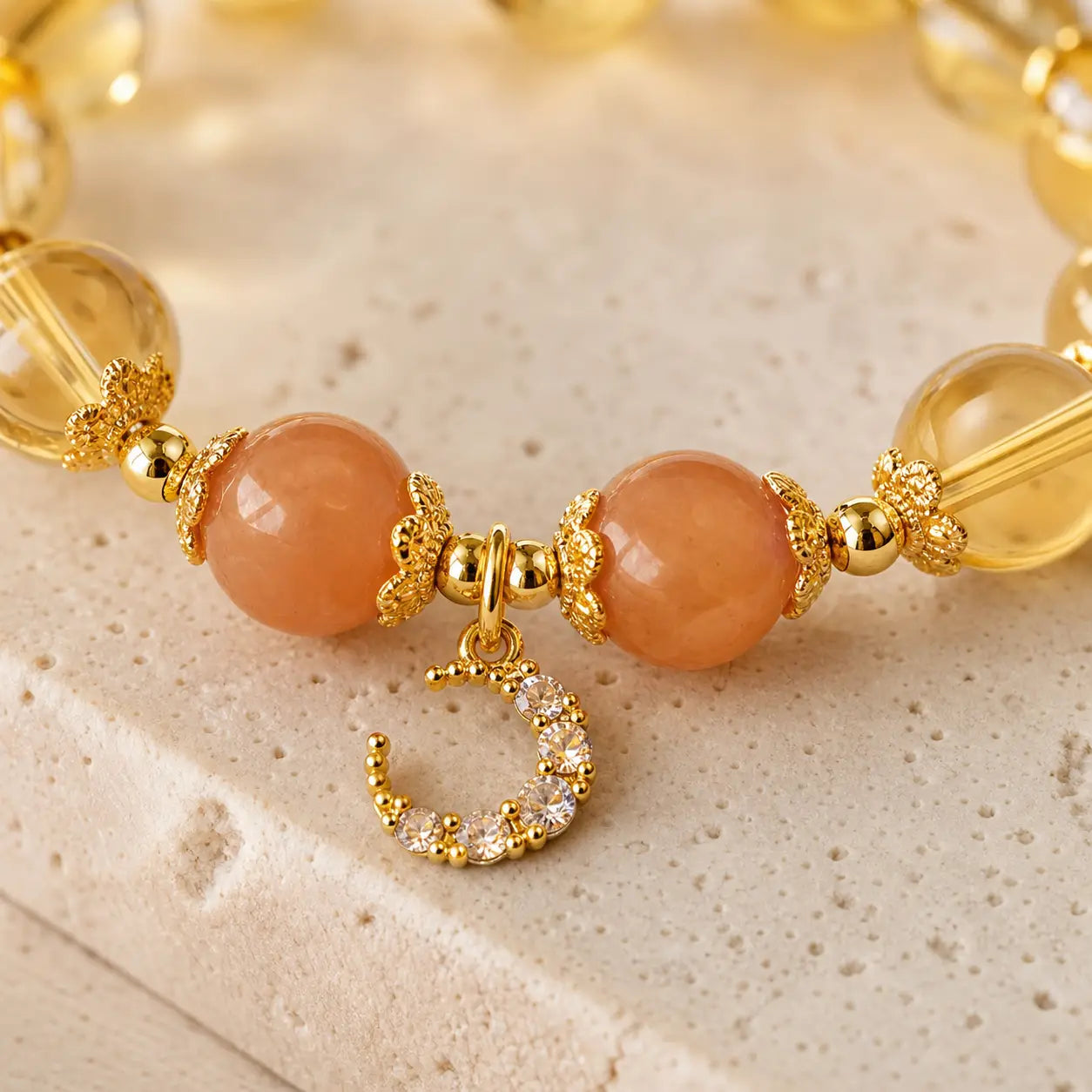 Song Yne Blessed Moon Citrine Abundance & Joy Bracelet