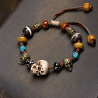 Song Yne Lord of the Corpse Forest Bone Beads Happiness Bracelet