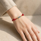 Song Yne Jade Luck & Protection String Bracelet