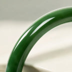 Song Yne Cyan Jade Longevity & Blessing Bangle