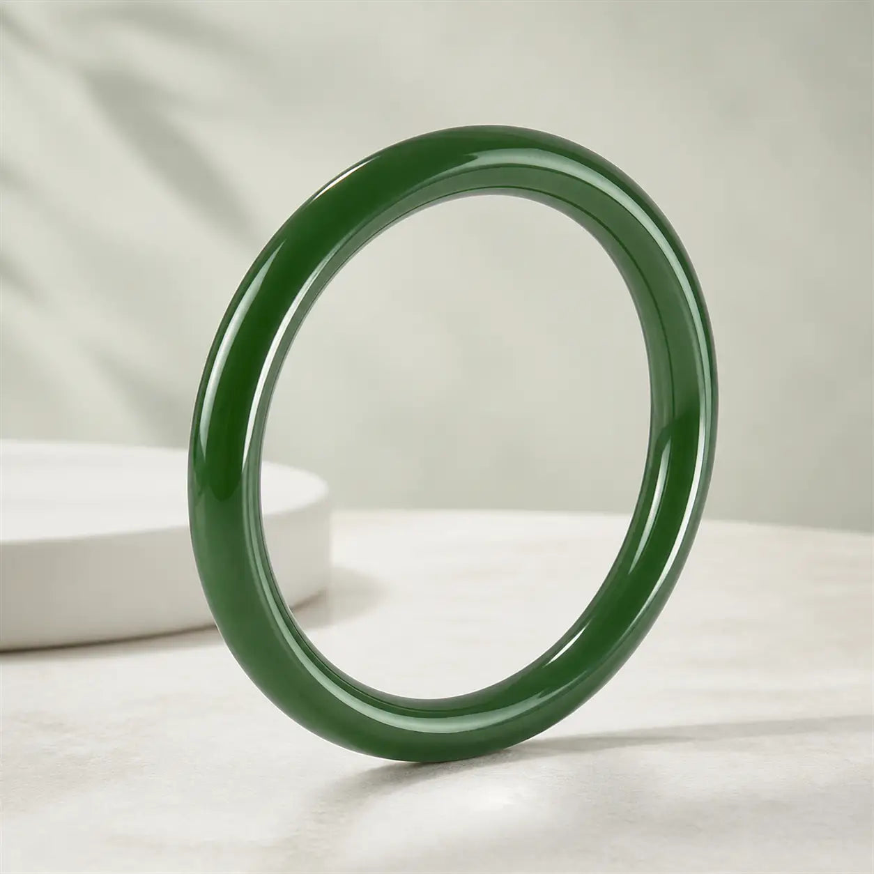 Song Yne Cyan Jade Longevity & Blessing Bangle
