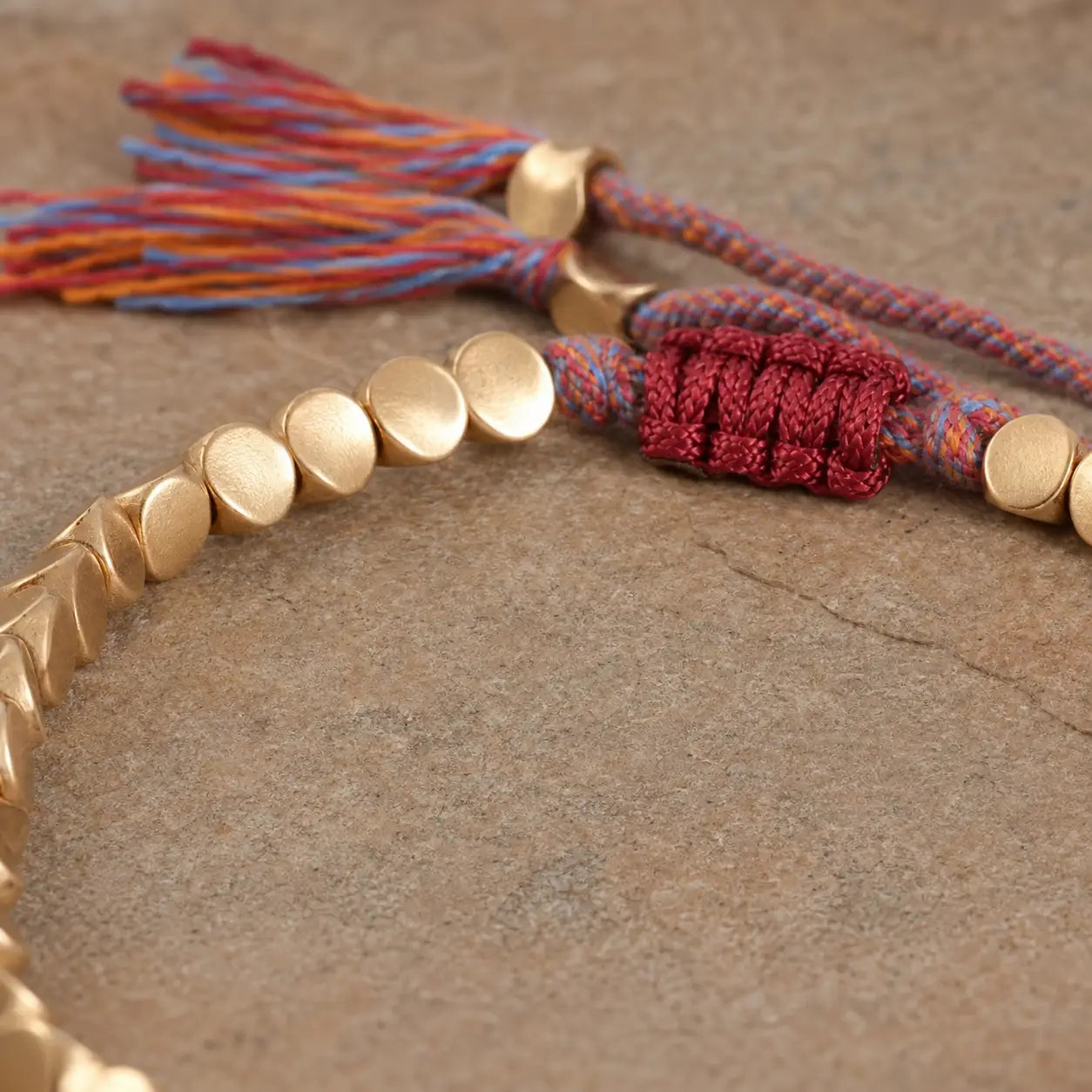 Song Yne Tibetan Copper Bead Luck & Healing Bracelet