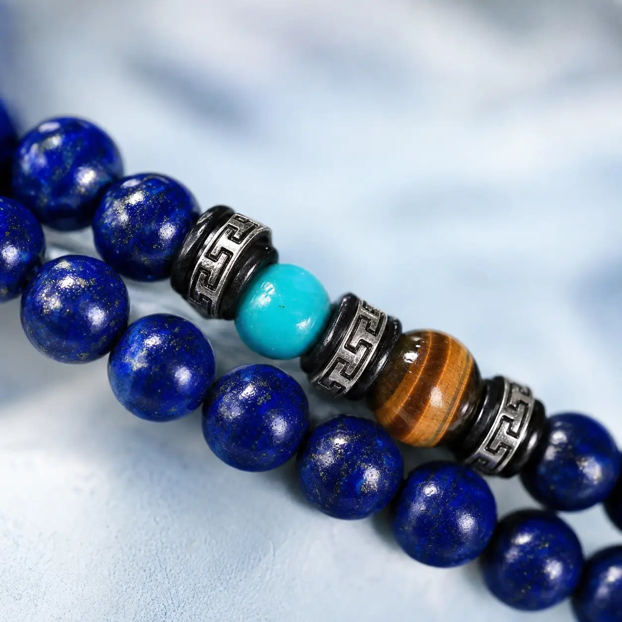 Song Yne 108 Beads Lapis Lazuli Positive & Protection Mala