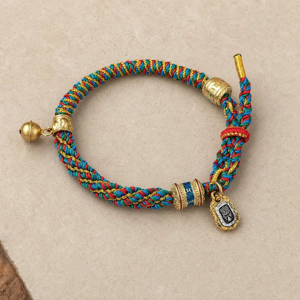 Song Yne Zakiram Om Mani Padme Hum Wealth Protection Bracelet