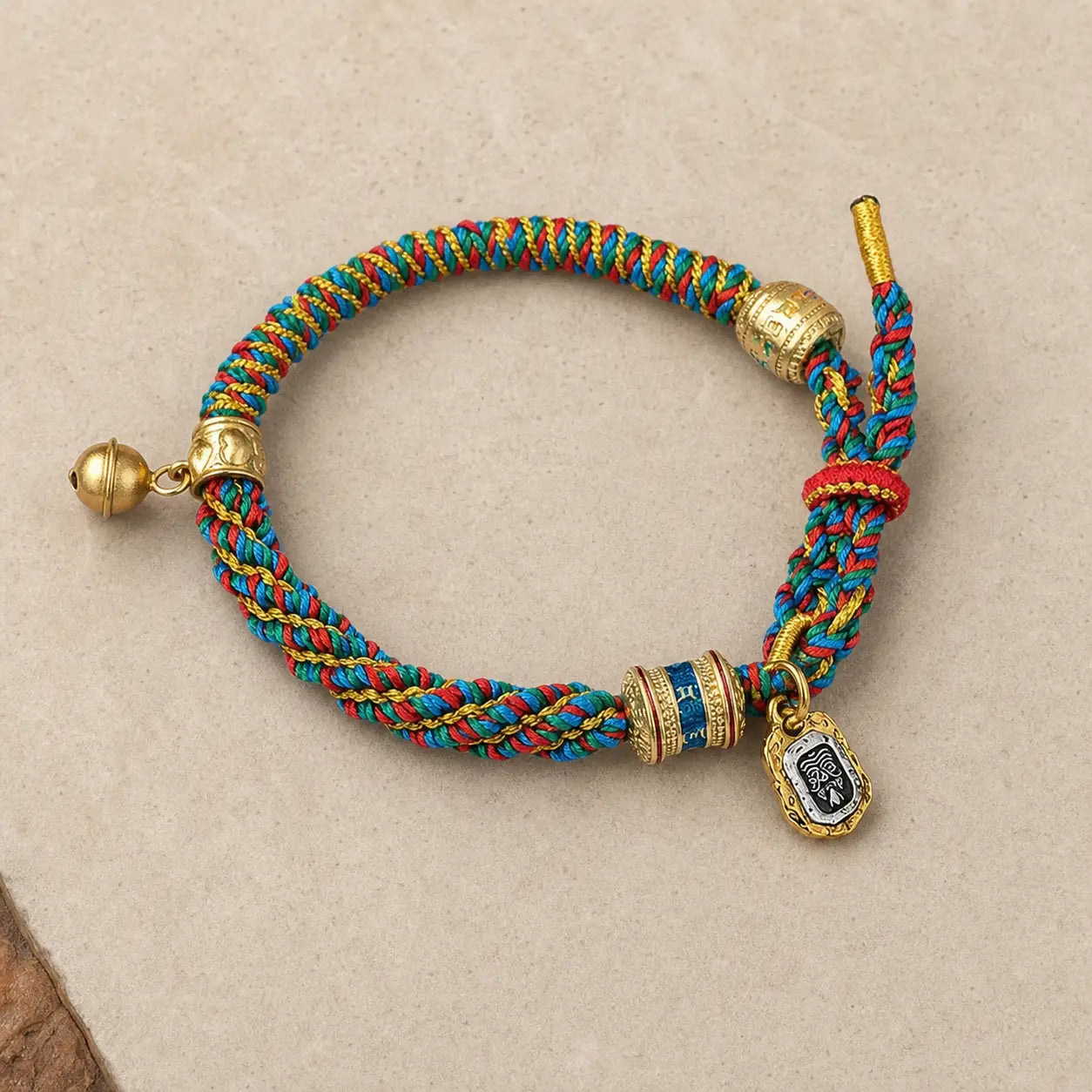 Song Yne Zakiram Om Mani Padme Hum Wealth Protection Bracelet