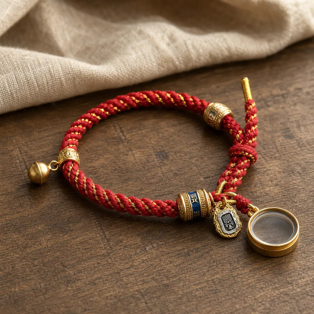 Song Yne Zakiram Om Mani Padme Hum Wealth Protection Bracelet