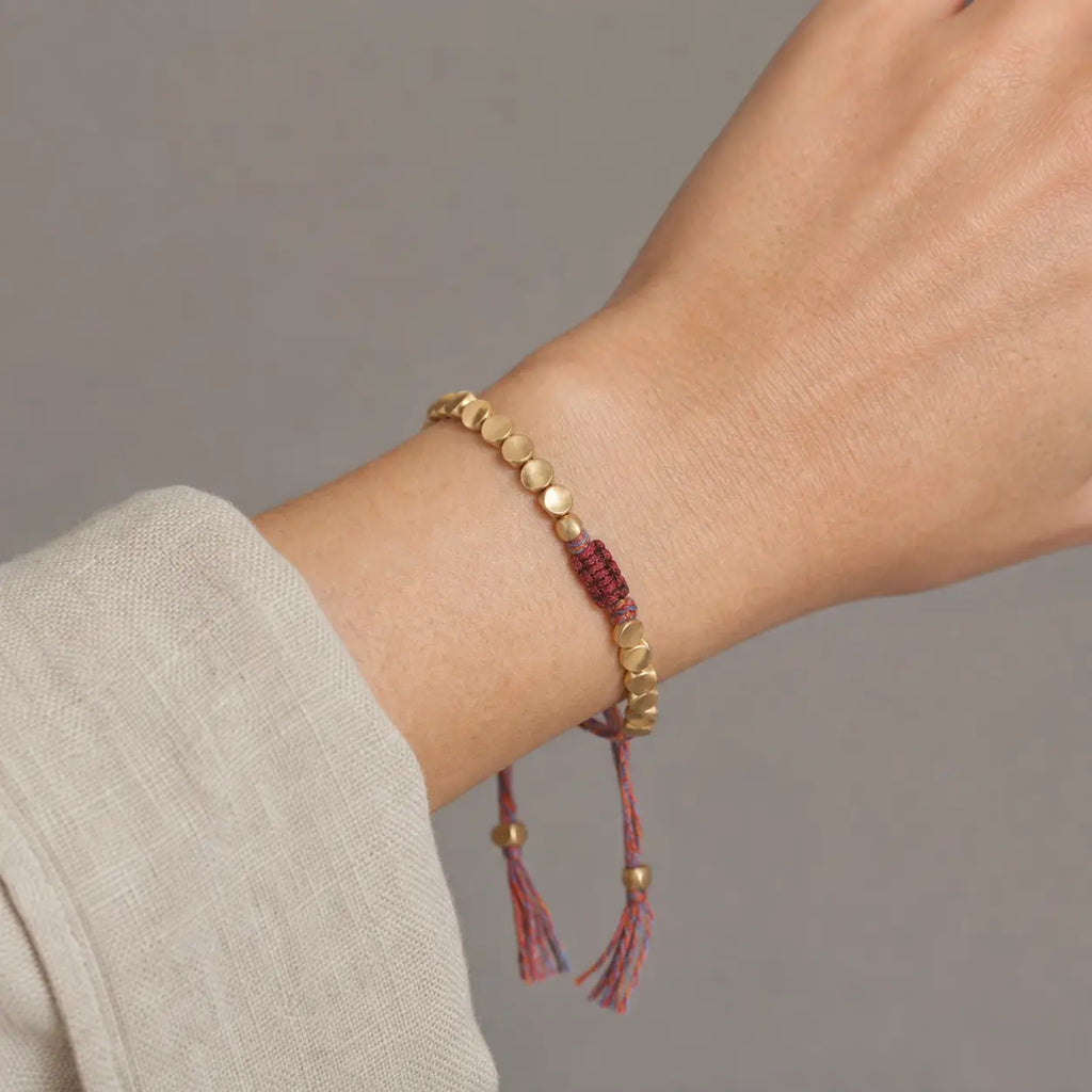 Song Yne Tibetan Copper Bead Luck & Healing Bracelet