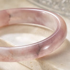 Song Yne Purple Jade Happiness & Protection Bangle