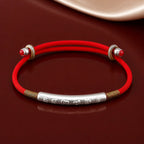 Song Yne Tibetan Om Mani Padme Hum Lucky Red String Bracelet