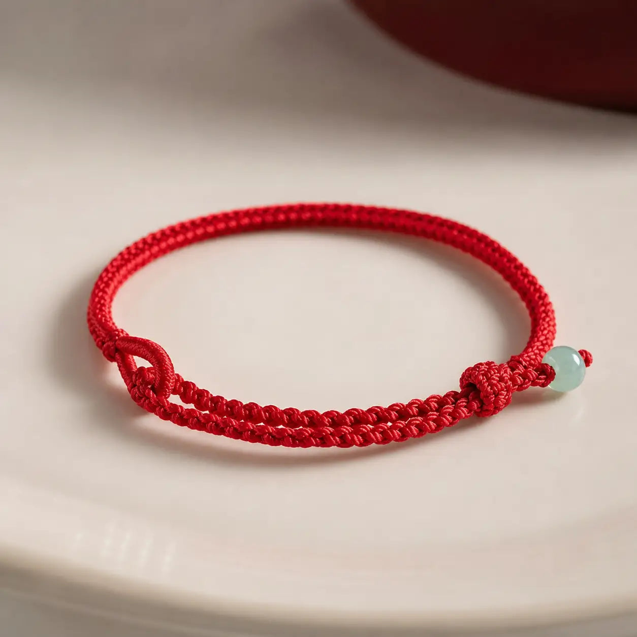 Song Yne Red String Jade Protection & Connection Bracelet