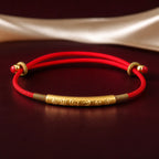 Song Yne Tibetan Om Mani Padme Hum Lucky Red String Bracelet