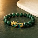 Song Yne Feng Shui Pixiu Jade Wealth & Protection Bracelet