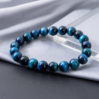 Song Yne Blue Tiger Eye Protection & Calm Bracelet