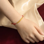 Song Yne Tibetan Om Mani Padme Hum Lucky Red String Bracelet