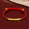 Song Yne Tibetan Om Mani Padme Hum Lucky Red String Bracelet