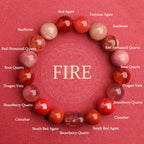 Song Yne Five Elements Crystal Luck & Balance Bracelet