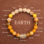 Song Yne Five Elements Crystal Luck & Balance Bracelet
