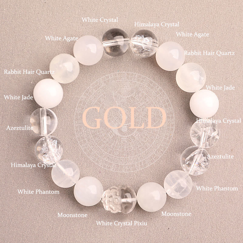 Song Yne Five Elements Crystal Luck & Balance Bracelet