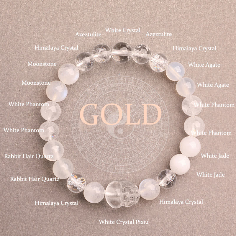 Song Yne Five Elements Crystal Luck & Balance Bracelet