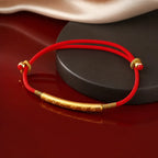 Song Yne Tibetan Om Mani Padme Hum Lucky Red String Bracelet